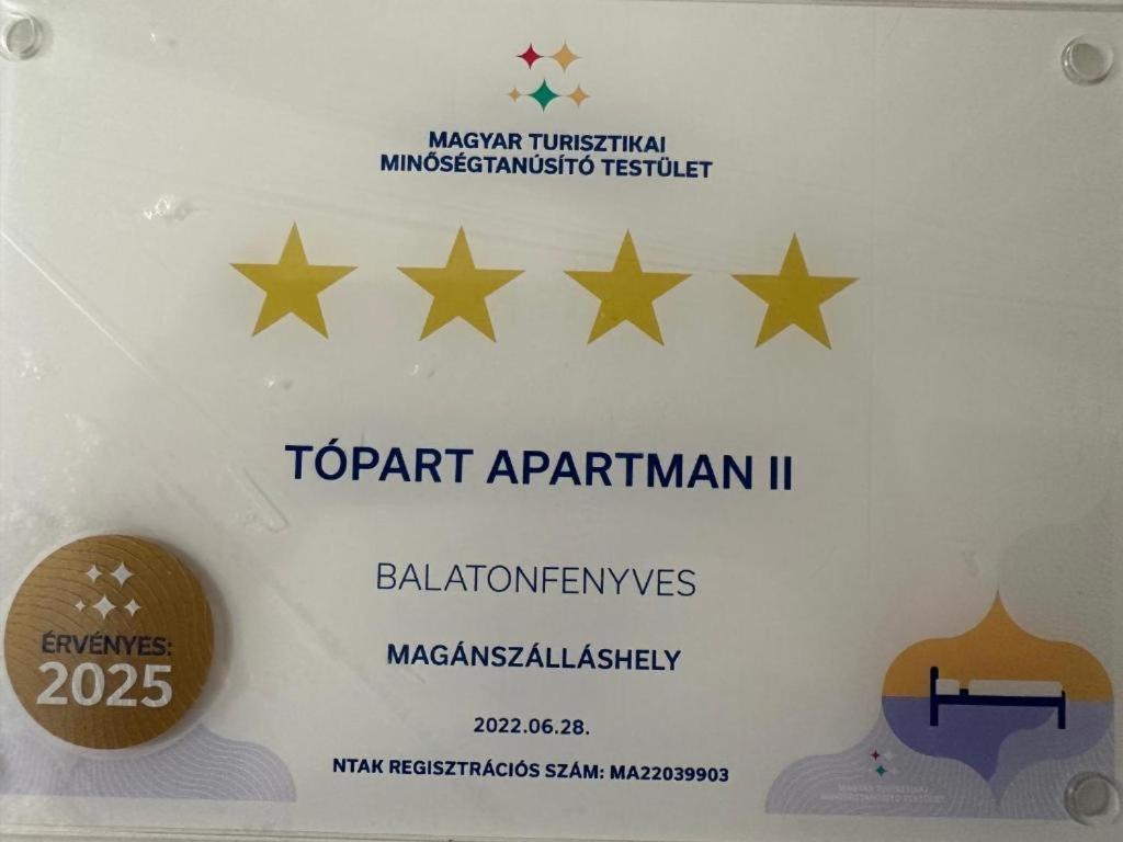 Topart Apartman I 발라톤페니베스 외부 사진